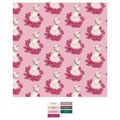 Print Bandana Bib in Cake Pop Thumbelina
