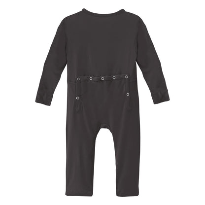 Coverall with Snaps in Midnight