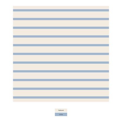 Print Changing Pad Cover in Pond Sweet Stripe