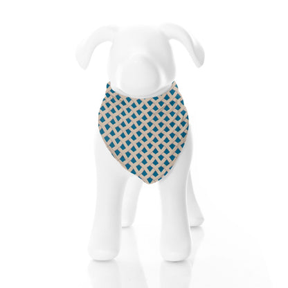 Print Dog Bandana in Blueberry Pie