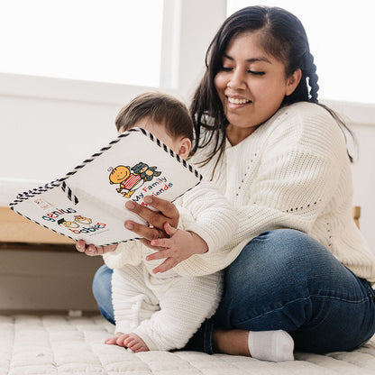 Baby's First Photo Album — Baby & Teddy Bear