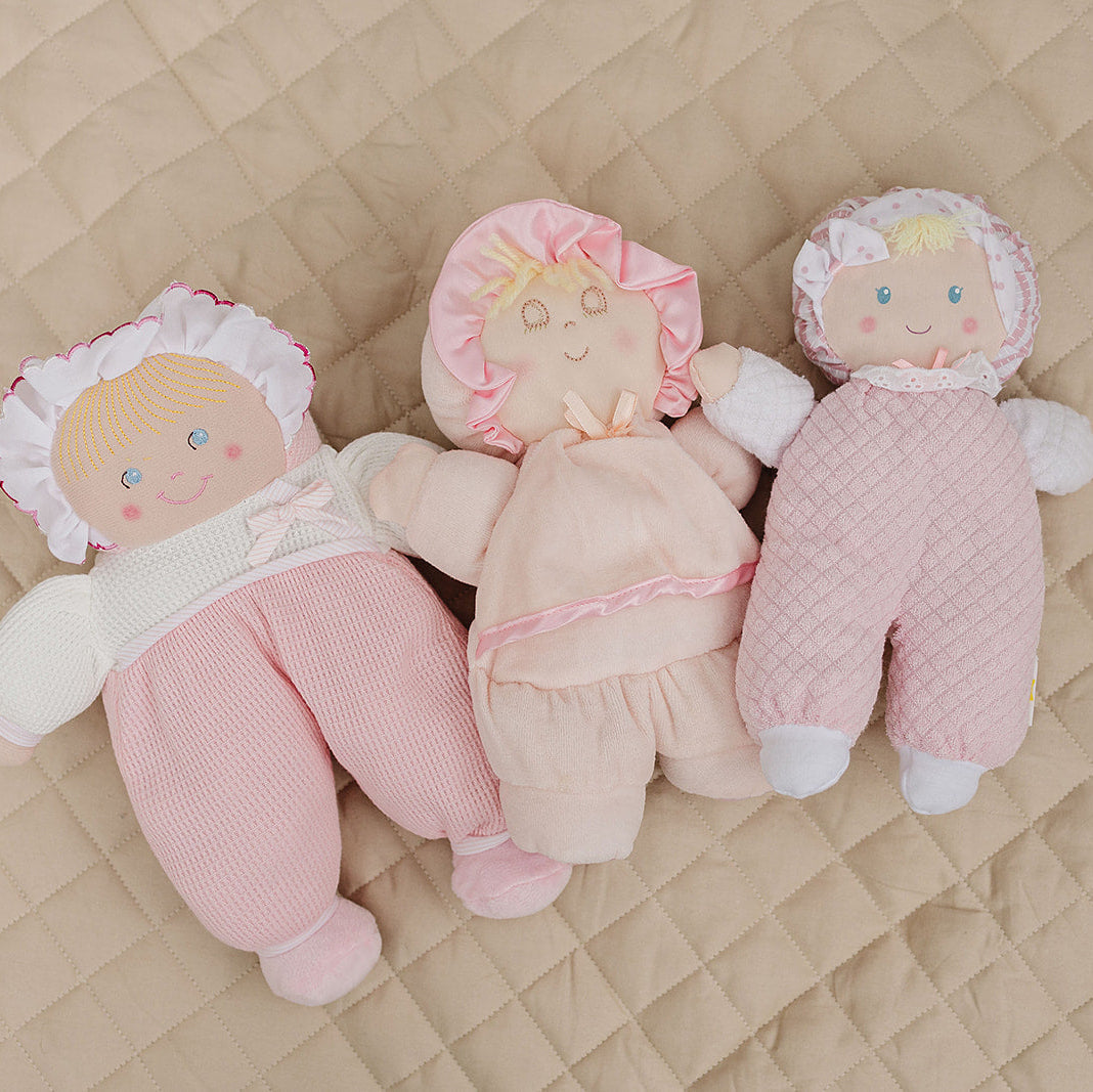 My First Baby Doll — Eden Collection, Pink Thermal