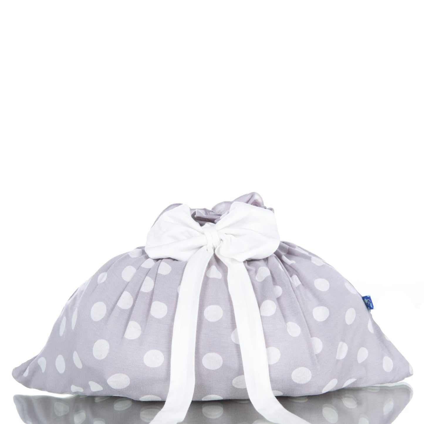 Small Overnight Bag in Feather with Natural Dot