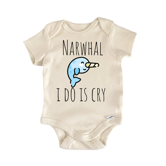 Narwhal Sea Ocean Fish Newborn Baby Onesie® Onesie®
