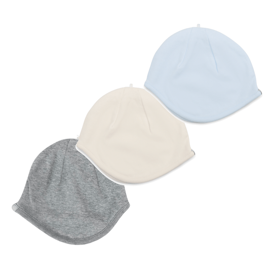 newborn 3pc hat gift set | blue
