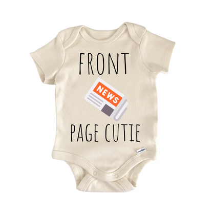Newspaper Journalist Newborn Baby Onesie® Bodysuit
