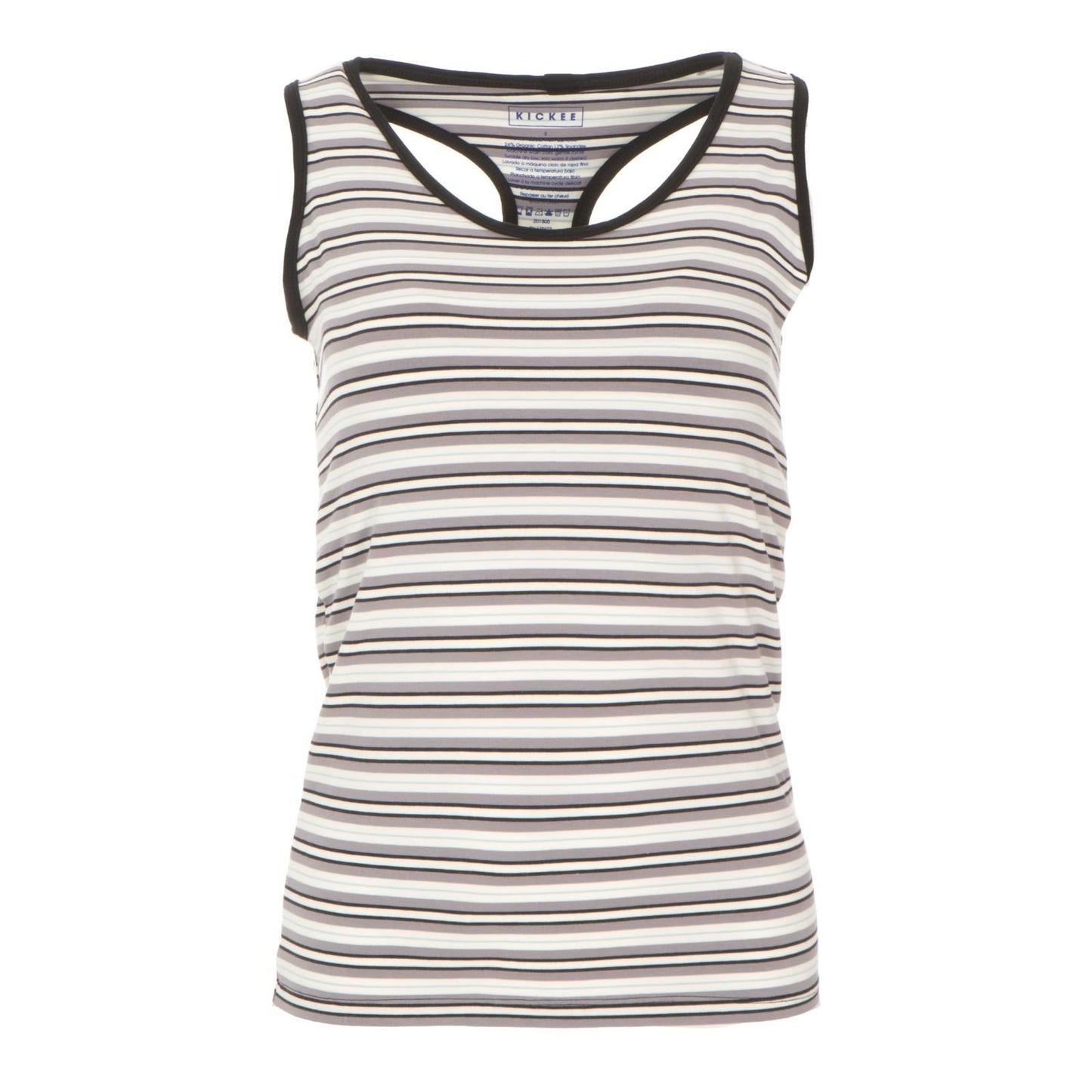 Print Women's Luxe Tank in India Pure Stripe