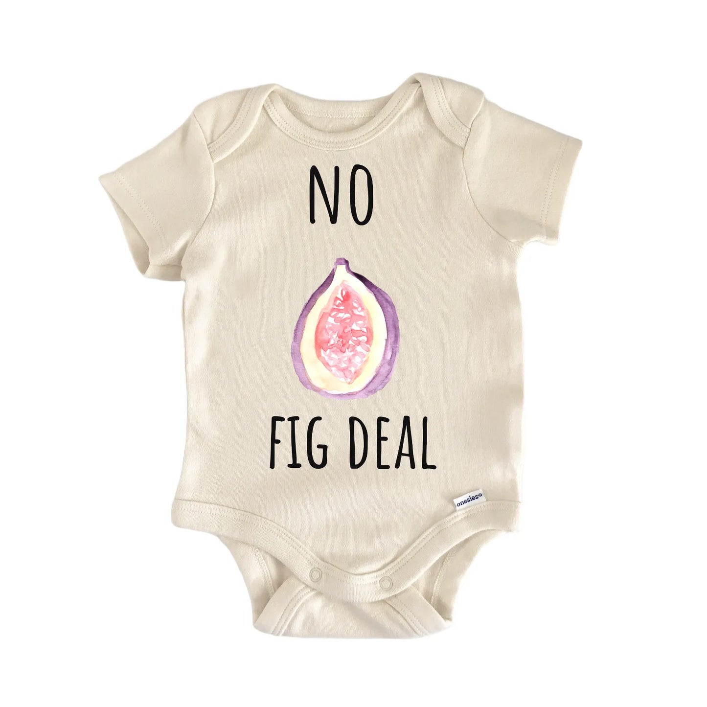 No Fig Deal Fruit Foodie Baby Gift Baby Bodysuit
