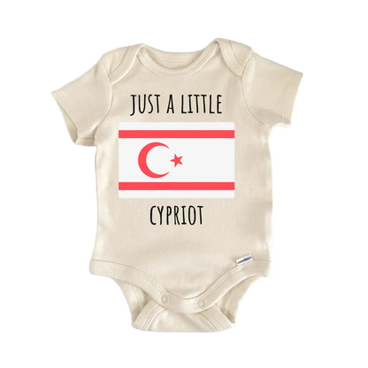 Northern Cyprus Cypriot Newborn Gift Baby Bodysuit