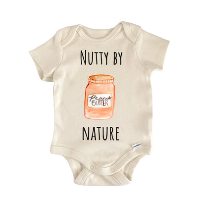 Nutty By Nature Peanut Butter Infant Gift Baby Bodysuit