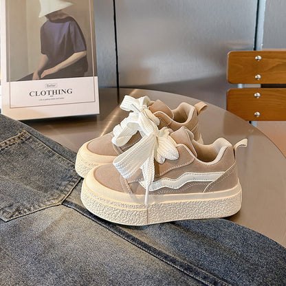 Spring And Autumn New Boys Casual Sneaker Korean Girls Soft Bottom