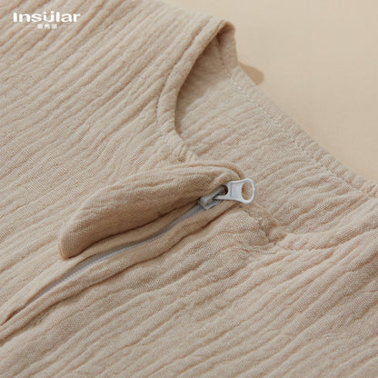 Double-layer Gauze Sleeping Bag Baby Sleeveless Gauze Anti-kicking Blanket