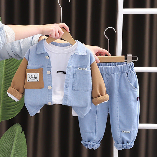 New Spring And Autumn Set For Infant And Child Fashion