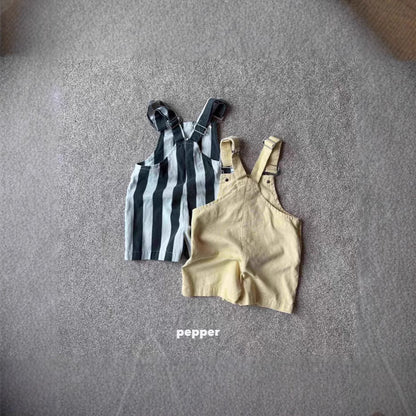 Korean Style Children's Clothing Suspender Pants