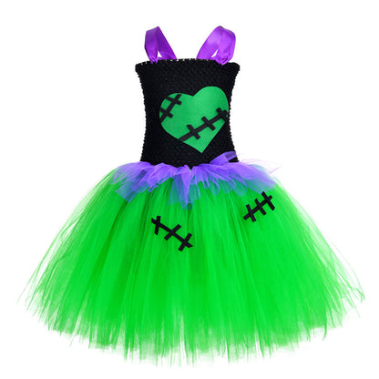Halloween Vampire Dress Girls Suit