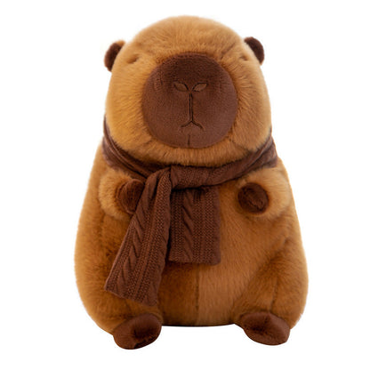 Cute Scarf Capabala Figurine Doll