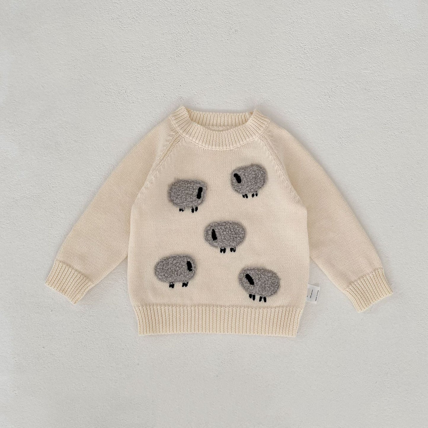 Autumn And Winter Infant Cotton Men's And Women's Terry Pullover Woolen Top