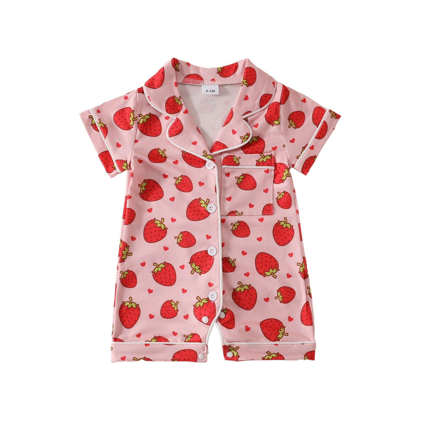 Printed Fashion Personalized Girls' Bow Jumpsuit