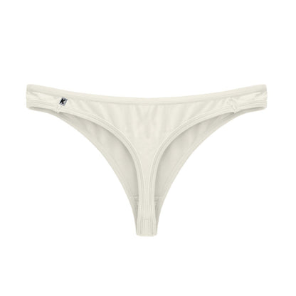 Women's Classic Thong Underwear in Natural