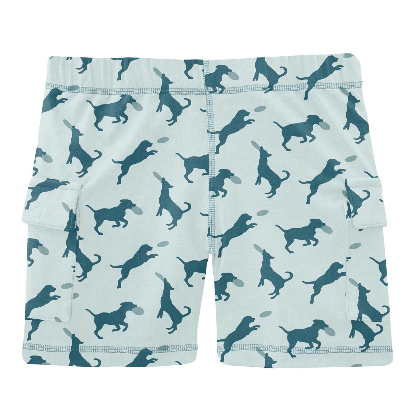 Print Cargo Shorts in Fresh Air Frisbee Labs