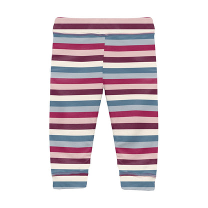 Print Casual Pants in Jingle Bell Stripe