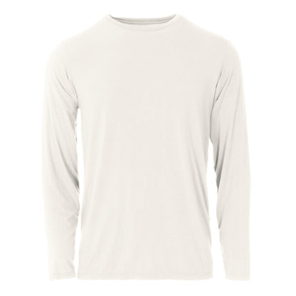 Men's Long Sleeve Crew Neck Tee in Natural