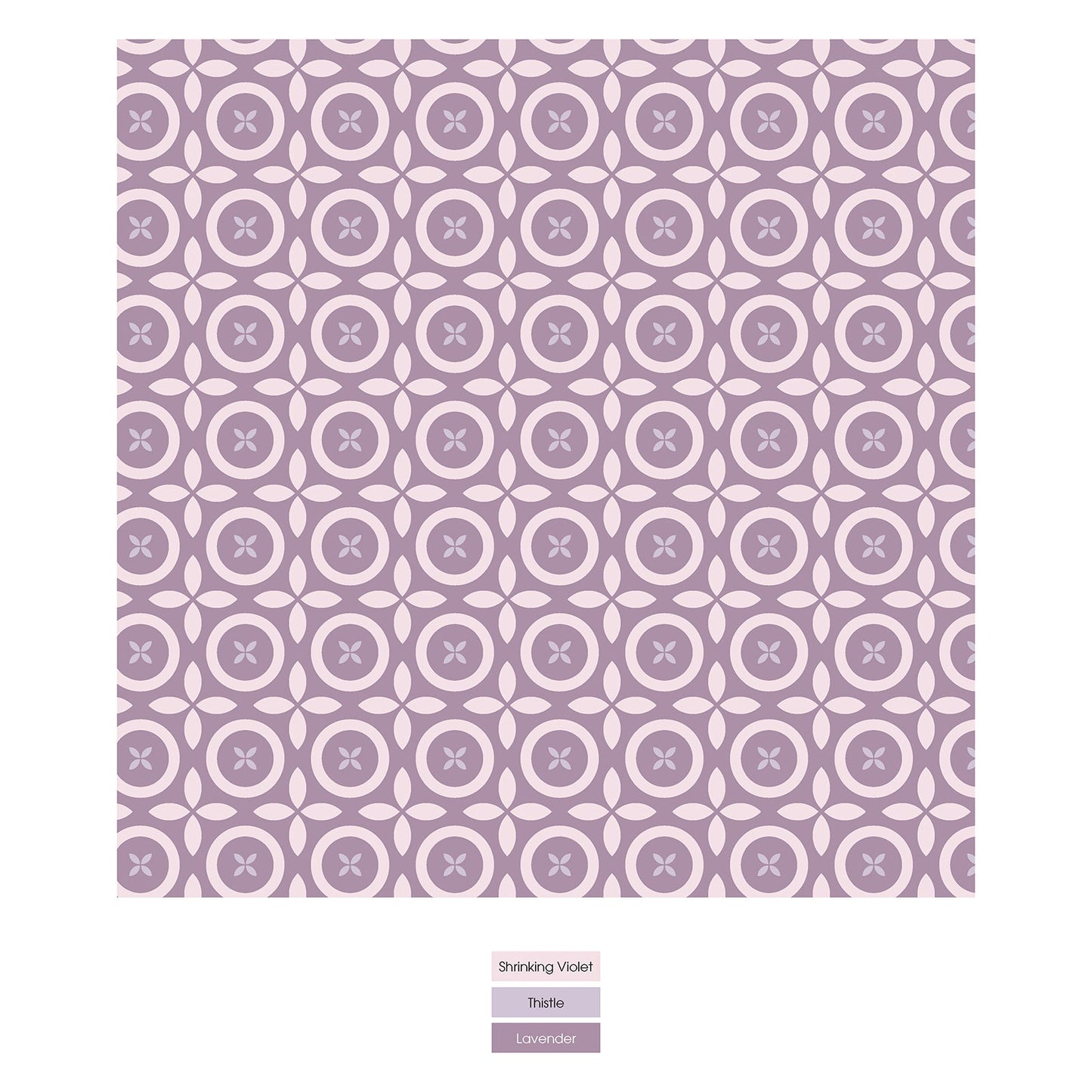 Print Bloomers in Lavender Flower Lattice