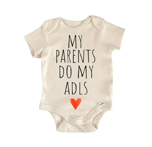 Occupational Therapy Adls Newborn Baby Onesie® Onesie®