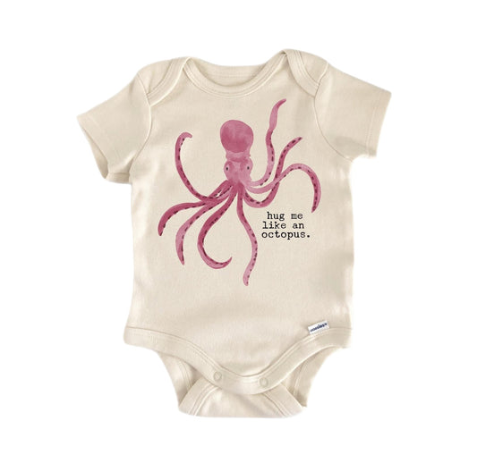 Octopus Ocean Seafood Newborn Baby Onesie® Onesie®
