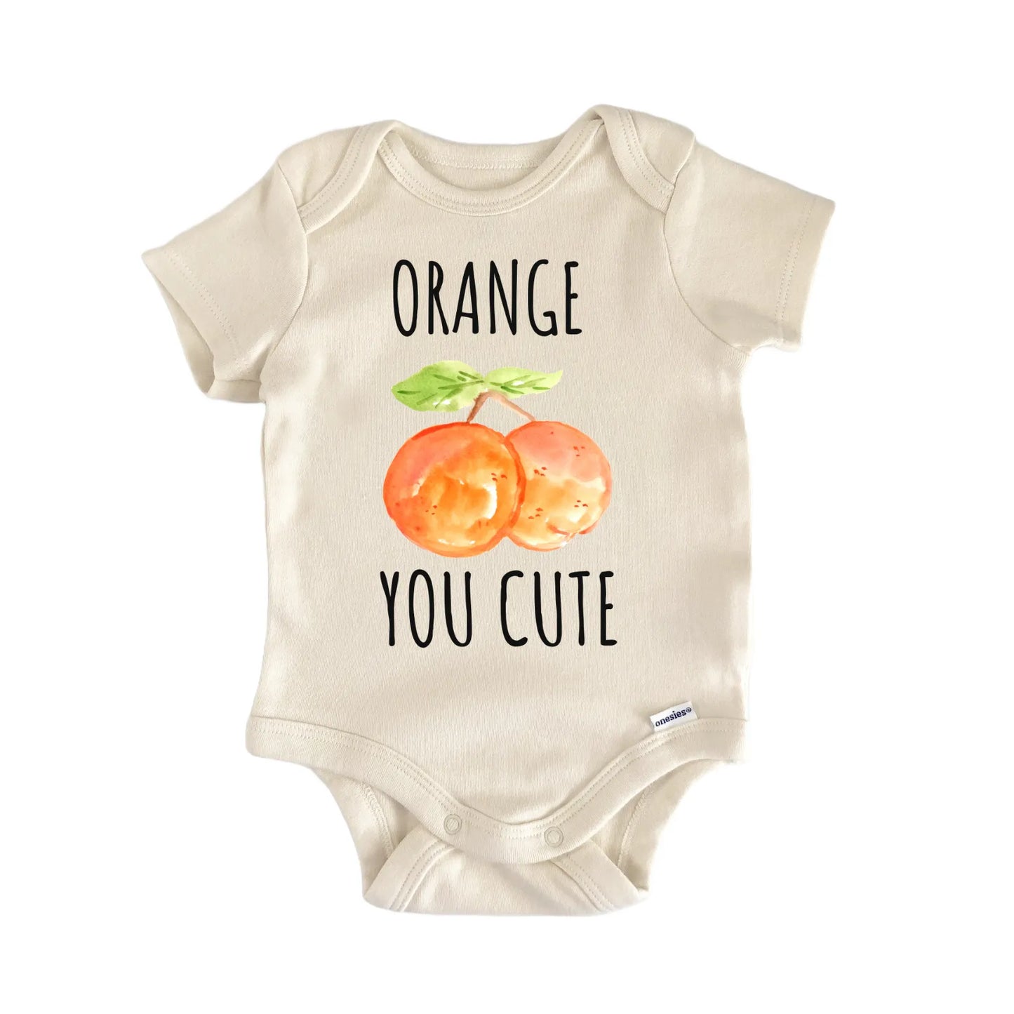 Orange Citrus Fruit Florida Infant Gift Baby Bodysuit