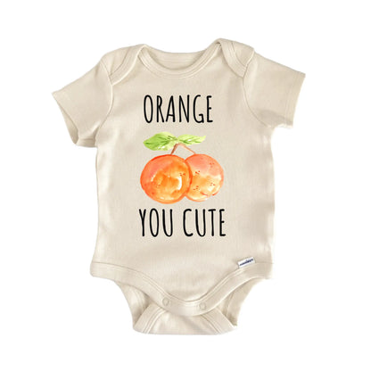 Orange Citrus Fruit Florida Infant Gift Baby Bodysuit