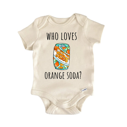 Orange Soda 90s TV Show Infant Gift Baby Bodysuit