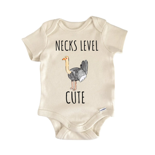 Ostrich Bird Exotic Baby Gift Baby Bodysuit