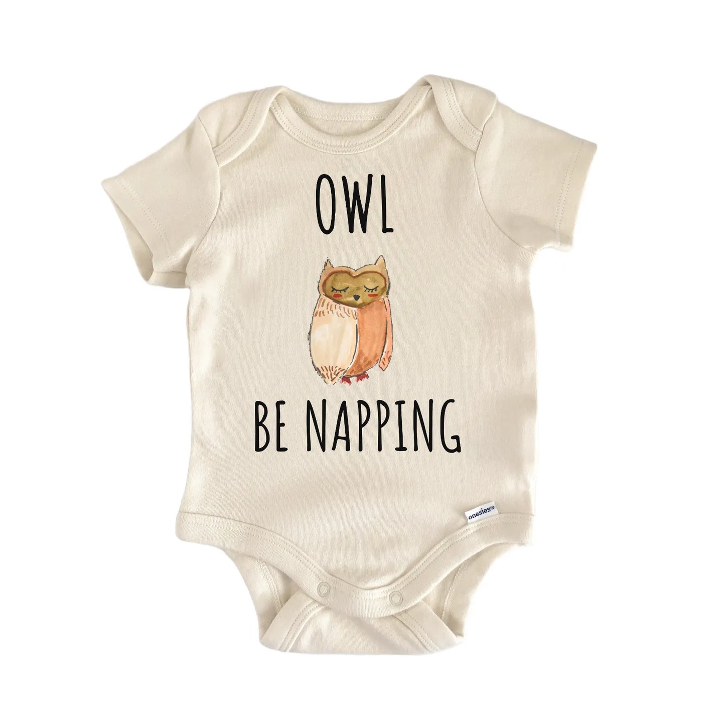 Owl Bird Animal Woodland Infant Gift Baby Bodysuit