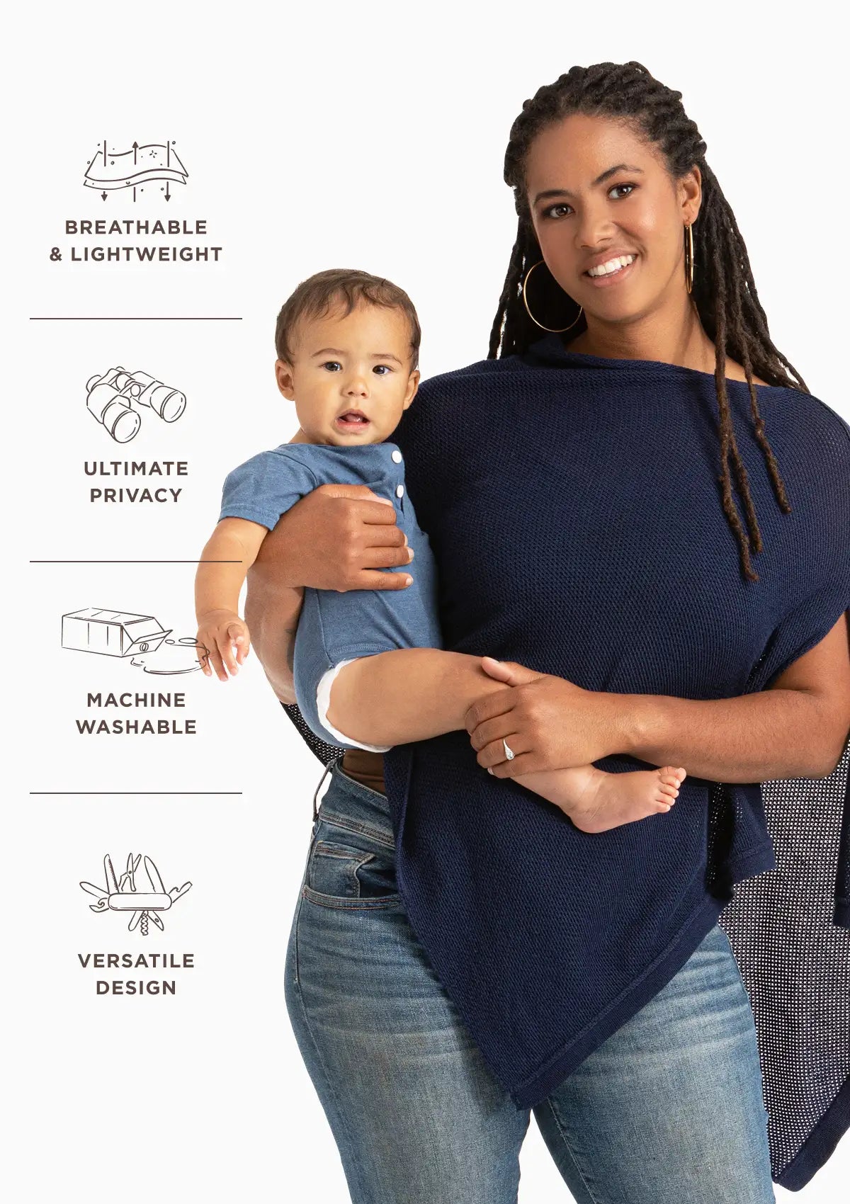 Navy Cocoon