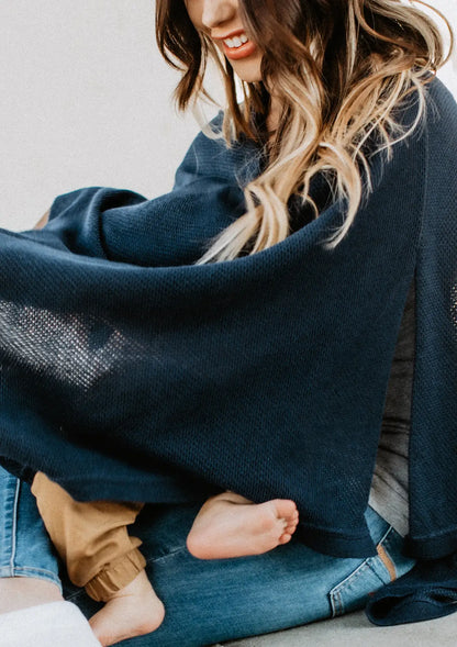 Navy Cocoon