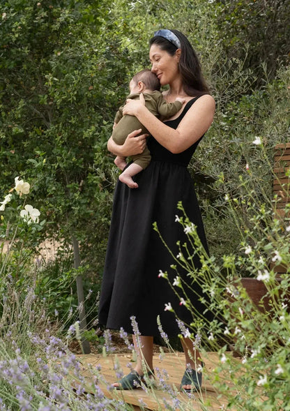 Illusion Dress - Black