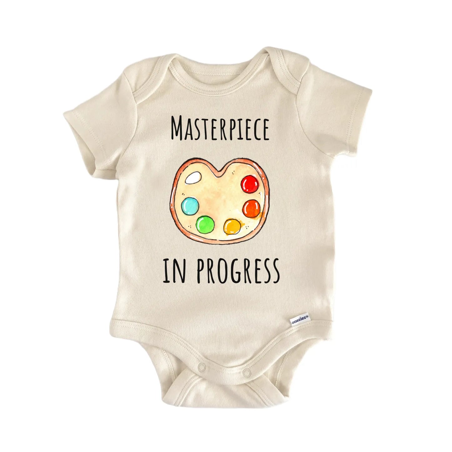 Paint Artist Palette Painter Baby Gift Baby Bodysuit