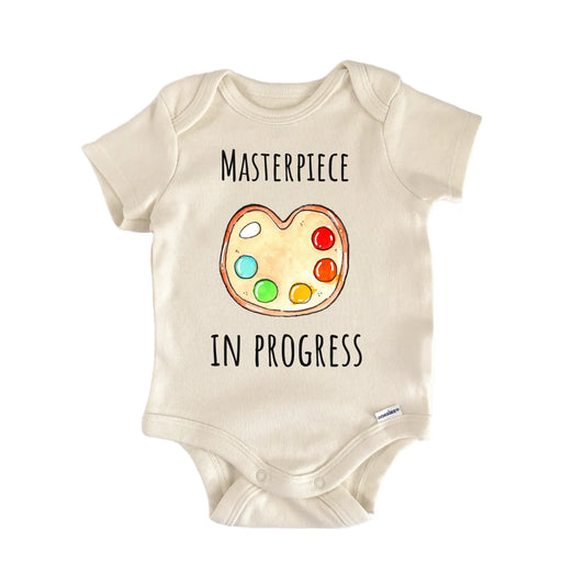 Paint Artist Palette Painter Baby Gift Baby Bodysuit