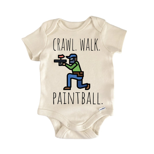 Paintball Paintballer Newborn Baby Onesie® Onesie®