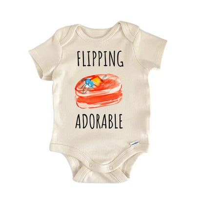 Pancakes Adorable Brunch Breakfast Infant Gift Baby Bodysuit