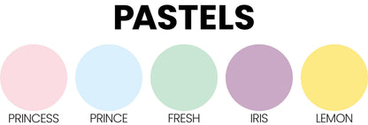 Pastel Tones Personalized Minky Blanket