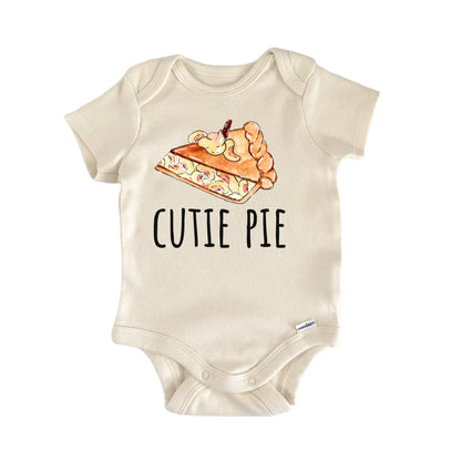 Peach Cutie Pie Bakery Baby Gift Baby Bodysuit