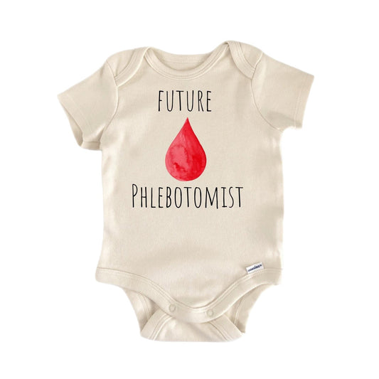 Phlebotomist Blood Dr Newborn Baby Onesie® Onesie®