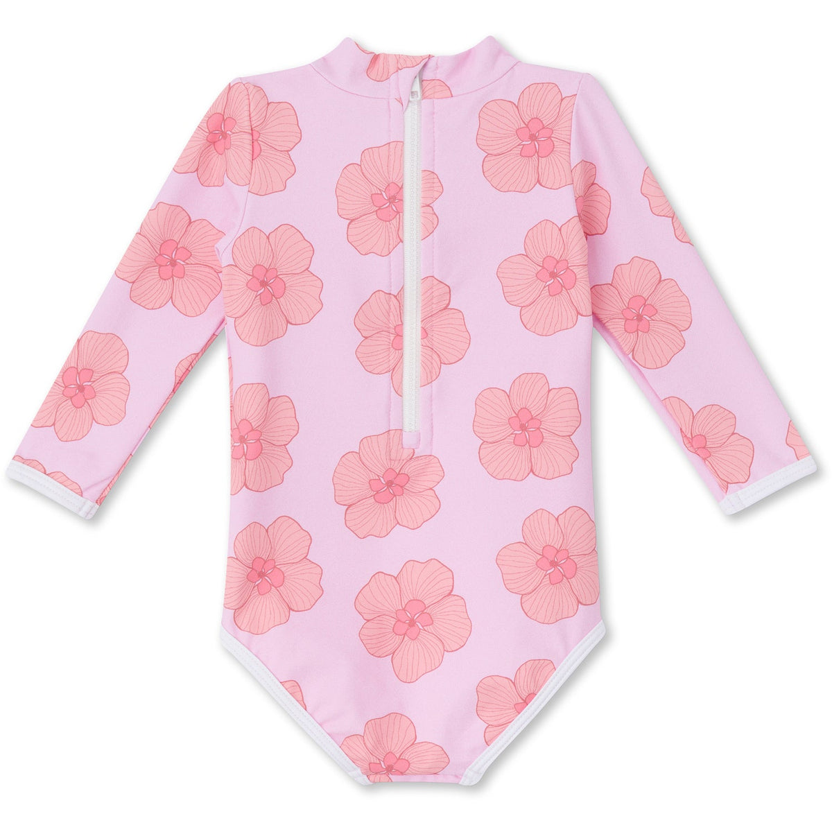 Girls Rashguard One Piece Swimsuit