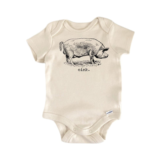 Pig Ham Farm Newborn Baby Onesie® Onesie®