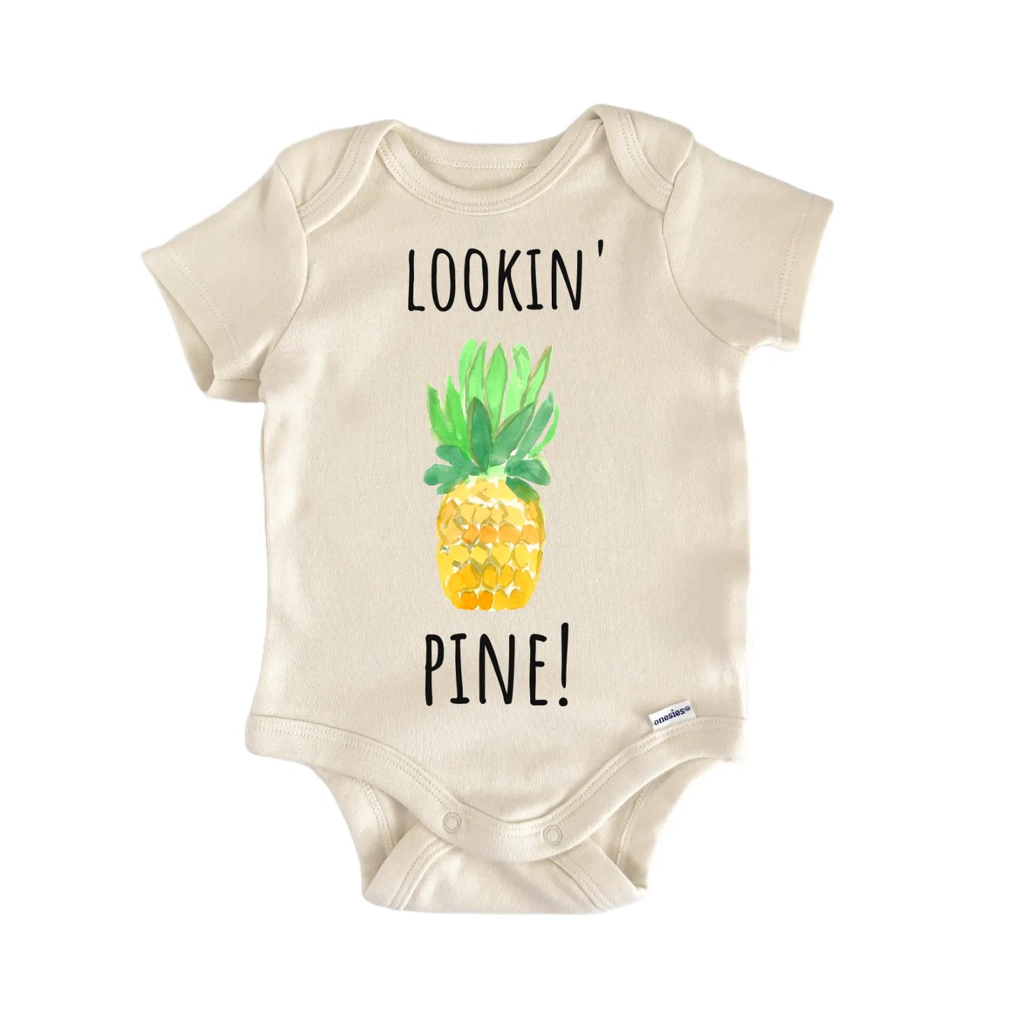 Pineapple Pine Fruit Tropical Hawaii Baby Gift Baby Bodysuit