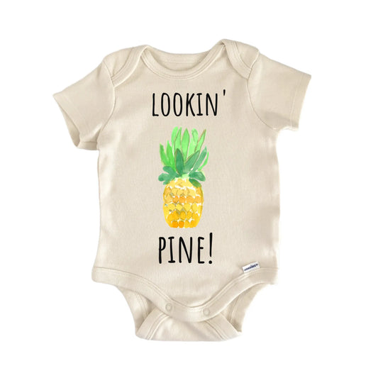 Pineapple Pine Fruit Tropical Hawaii Baby Gift Baby Bodysuit