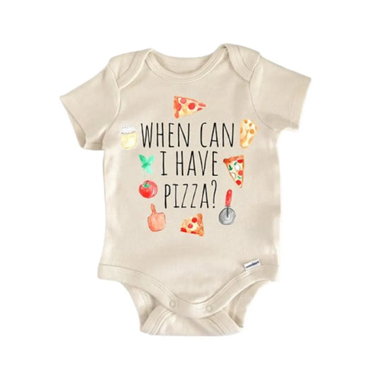 Pizza Foodie Slice Newborn Baby Onesie® Onesie®