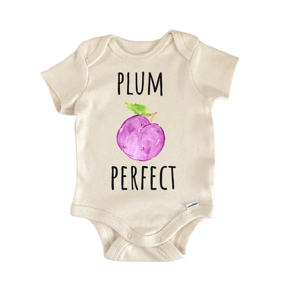 Plum Perfect Fruit Baby Gift Baby Bodysuit
